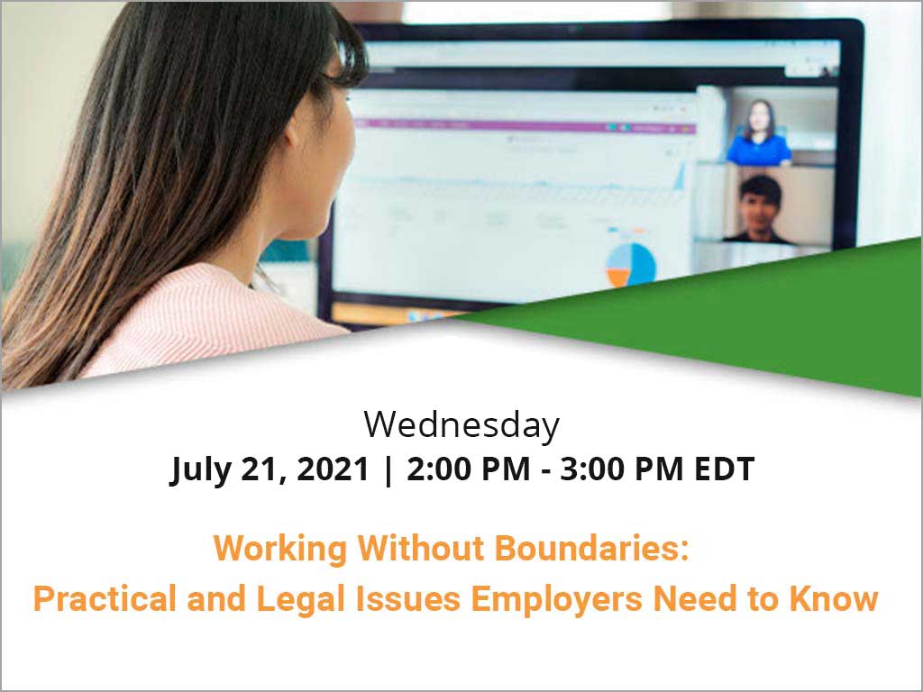 practical and legal issues employer needs to know