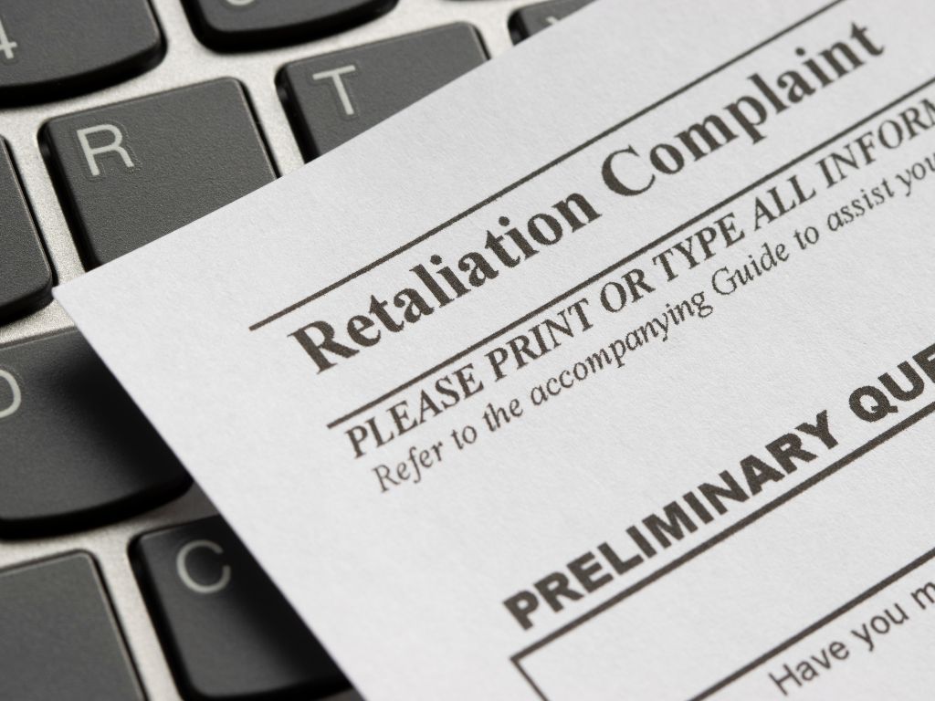 workplace retaliation complaint form