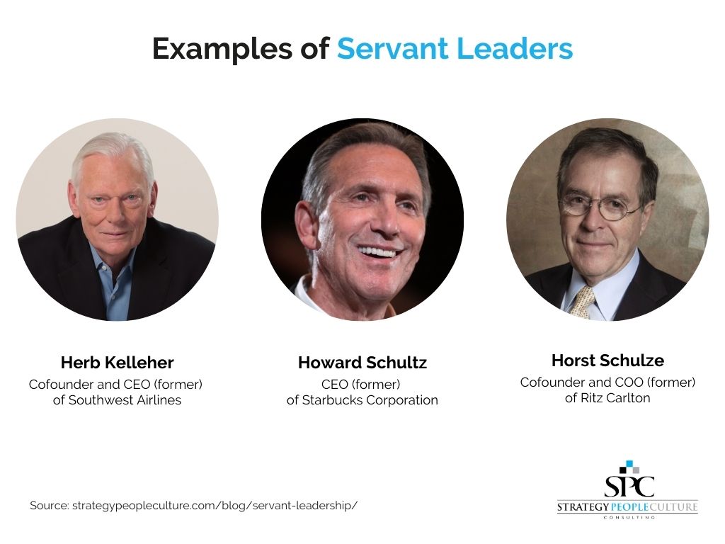 servant leaders examples